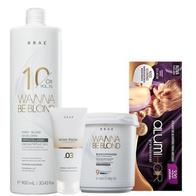 Kit BRAE Wanna Be Blond Cabelos Brilhosos (4 Produtos)
