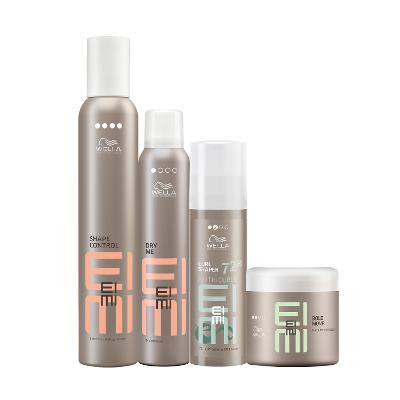 Kit Wella Professionals EIMI Spray Curl Shaper Pasta Control (4 produtos)
