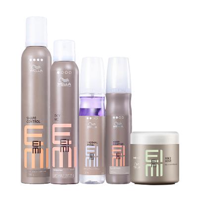 Kit Wella Professionals EIMI Spray Textura Pasta Control Thermal (5 produtos)