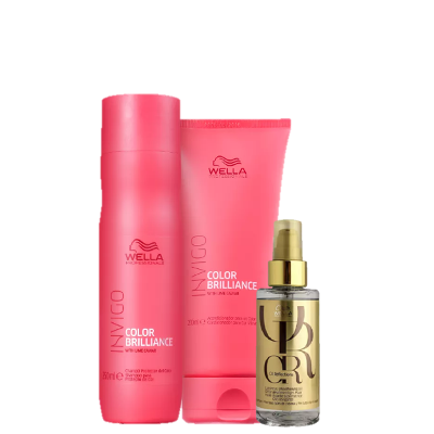 Wella Invigo Color Brilliance Duo 250ml e Oil Reflections 100ml