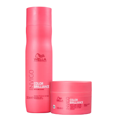 Wella Professionals Invigo Color Brilliance Shampoo 250ml+Mascara 150ml