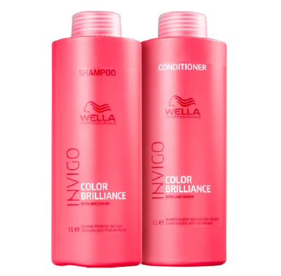 Wella Professionals Invigo Color Brilliance - Kit Cor Vibrante Duo Salon (2 Produtos)