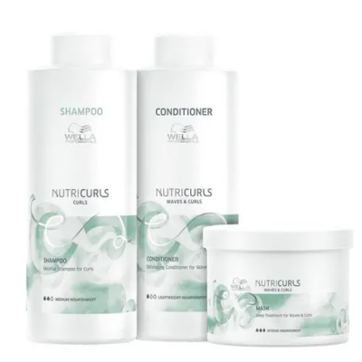 Wella Professionals Nutricurls Salon Trio (3 Produtos)