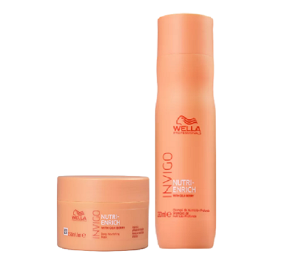 Wella Professionals Invigo Nutri-Enrich Shampoo 250ml+Mascara 150ml