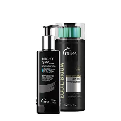 Kit Truss Equilibrium Shampoo e  Night Spa (2 produtos)