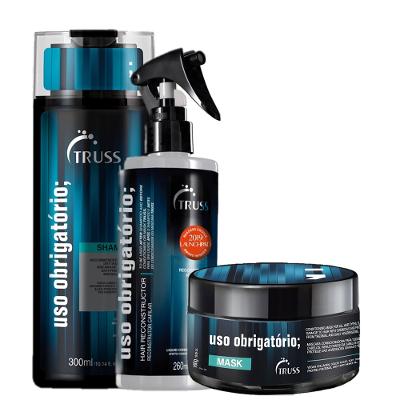 Kit Truss Uso Obrigatorio Limpeza e Brilho Intenso (3 Produtos)