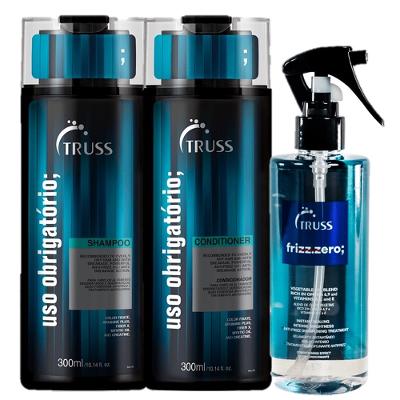 Kit Truss Uso Obrigatorio Frizz Zero (3 Produtos)