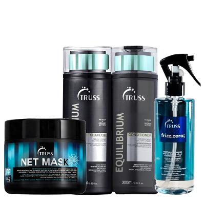Kit Truss Equilibrium Mask Frizz Zero (4 Produtos)