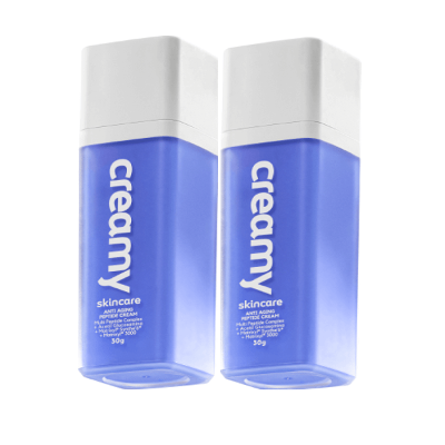 Kit Creamy Skincare Anti-Aging Peptide Cream - Hidratante Antissinais 30g (2 produtos)