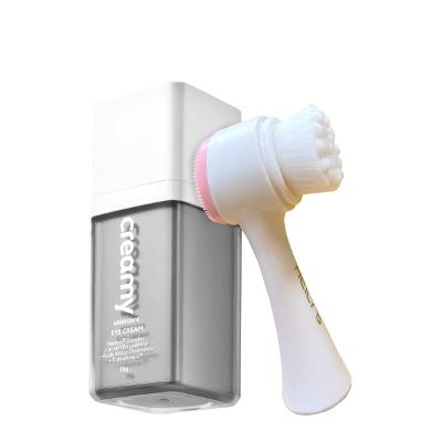 Kit Creamy Eye Cream Redutor de Linhas e Meilys Escova de Limpeza Facial 2 em 1 (2 produtos)
