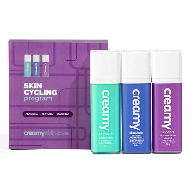 Kit Creamy Skincare Glicointense Peel Anti-Aging Peptide Cream e Anti-Idade  (4 produtos)
