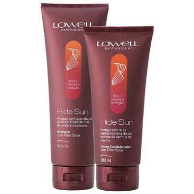 Kit Lowell Hide Sun Proteção Solar Duo (2 Produtos)