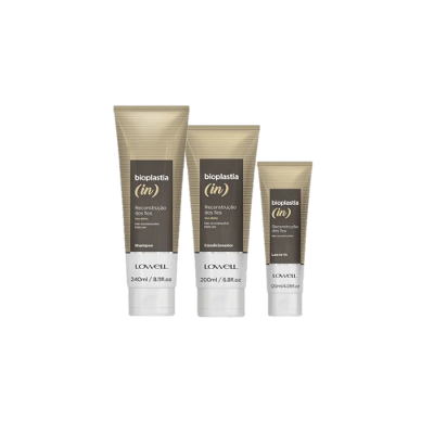 Kit Lowell Bioplastia (in) Cuidado Diário (3 produtos)