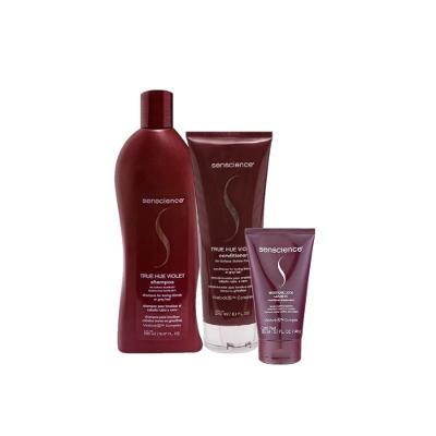 Kit Senscience True Hue Violet Duo Moisture Lock (3 Produtos)