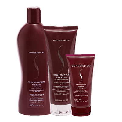 Senscience True Hue Violet Duo Home Care e Inner Restore Intensif Moisturizing Mask 150ml