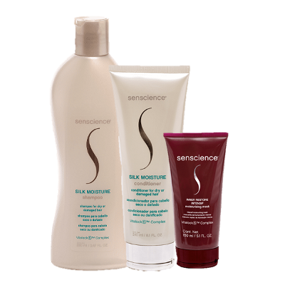 Senscience Silk Moisture Duo Home Care e Inner Restore Intensif Moisturizing Mask 150ml