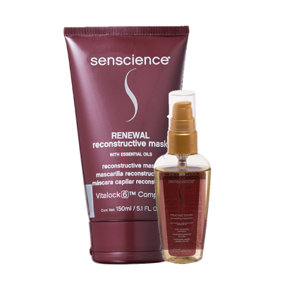 Senscience True Hue Color Protecting 55ml e Renewal Mask 150ml