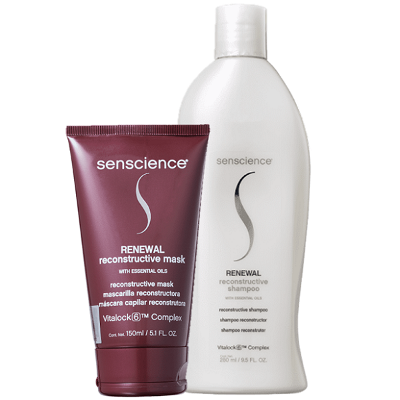 Senscience Renewal Shampoo 280ml e Renewal Mask 150ml