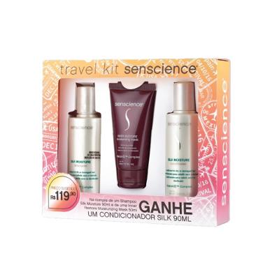 Kit Senscience Silk Moisture Moisturizing Mask Travel (3 Produtos)