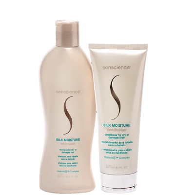 Senscience Silk Moisture Duo Home Care 2 produtos