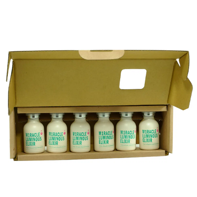 Kit NPPE Miracle Luminous Elixir Ampola de Tratamento Capilar Caixa (6 Unidades)
