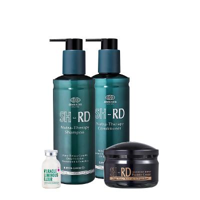 N.P.P.E SH-RD Nutra Therapy Shampoo Condicionador Leave-in e Elixir Ampola (4 produtos)
