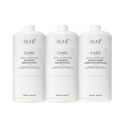 Kit Keune Care Vital Nutrition Shampoo e Condicionador 1L (3 produtos)