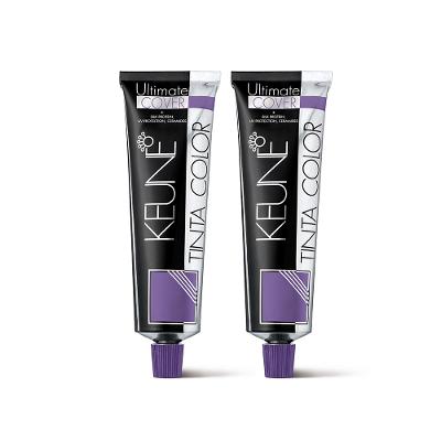 Kit Keune Tinta Color Ultimate Cover 8.00 Loiro Claro - Coloração 60ml (2 unidades)