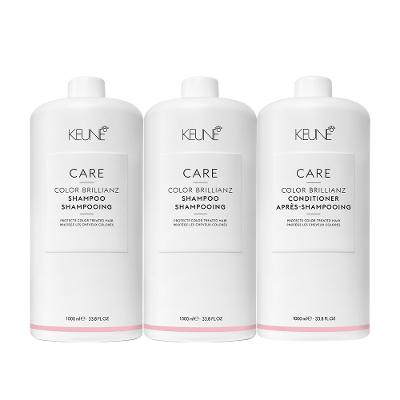 Kit Keune Color Brillianz -  Shampoo e Condicionador Litro (3 produtos)