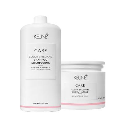 Kit Keune Color Brillianz -  Shampoo Litro e Máscara (2 produtos)