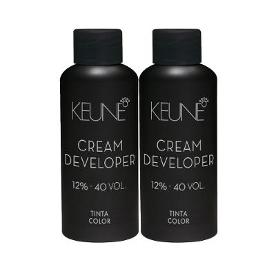 Kit Keune Tinta Color 12% - 40 VOL  Oxidante Cremoso 60ml (2 unidades)