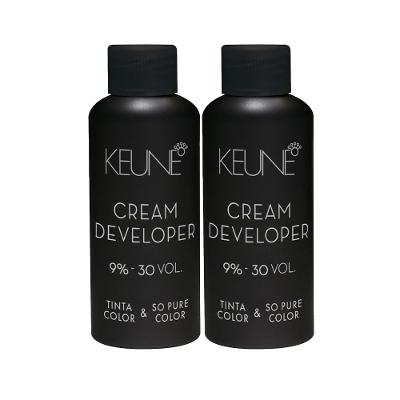 Kit Keune Tinta Color & So Pure Color 9% - 30 VOL  Oxidante Cremoso 60ml (2 unidades)