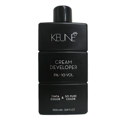 Keune Tinta Color & So Pure Color 3% 10 VOL - Oxidante Cremoso 1L