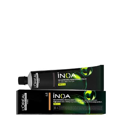 L'Oréal Professionnel Inoa 6.8 Louro Escuro Marrom - Coloração 60g