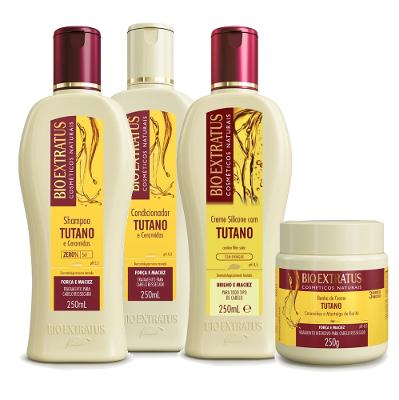 Bio Extratus Tutano Quad (Shampoo+Cond+masc+Creme SIlicone 250g)