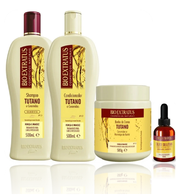 Bio Extratus Tutano Shampoo+Cond 500ml+Mácara 500g+Oleo Sillitan 40ml