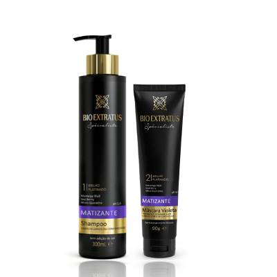Bio Extratus Specialiste Matizante Violeta  Shampoo 300ml e Máscara 90g