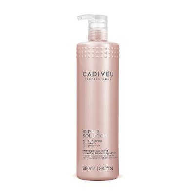 Cadiveu Professional Repair Solution - Shampoo Reparador Sem Sulfato 980ml