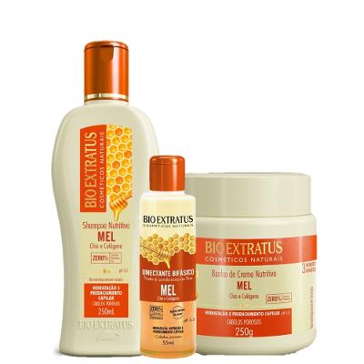 Kit Bio Extratus Mel Limpeza Nutritiva (3 Produtos)