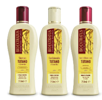 Bio Extratus Tutano Trio (Shampoo+Cond+Creme de Silicone 250g)