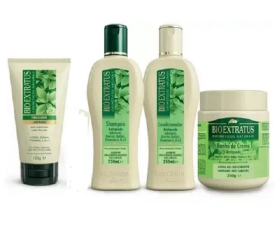 Bio Extratus Jaborandi Quad Duo Banho de creme 250g Finalizador 150g