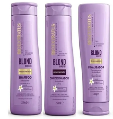 Bio Extratus Blond Bioreflex Kit Duo 250ml e Finalizador 200ml