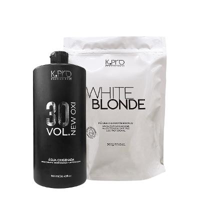 Kit K.Pro White Blonde Ox 30Vol. (2 produtos)