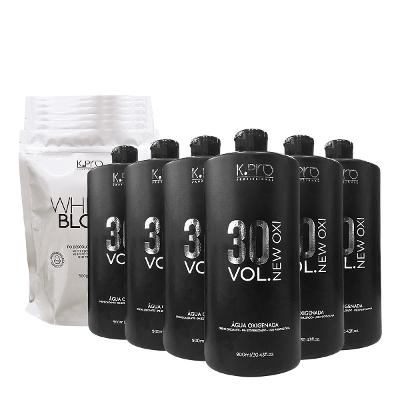 Kit K.Pro White Blonde Ox 30Vol. Atacado (12 produtos)