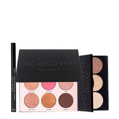Kit Océane Edition Paleta Hightlight + Caneta Line My Eyes e Sombra Unique (3 produtos)