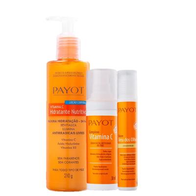 Kit Payot Vitamina C Hidratacao e Reducao de Olheiras (3 Produtos)