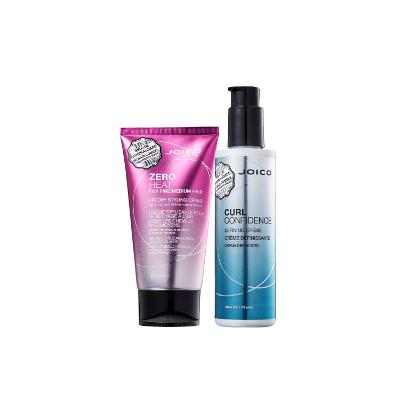 Kit Joico Curl Confidence Zero Heat Fine/Medium Hair (2 produtos)