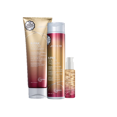 Joico K-PAK Color Therapy Shampoo 300ml Condicionador 250ml l Oil 63ml