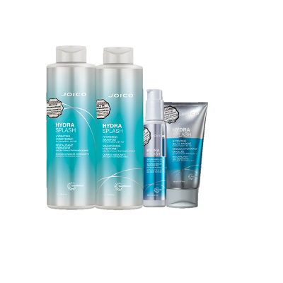 Joico Hydra Splash Shampoo 1L Condicionador 1L Mascara 150ml Leave-in 100ml