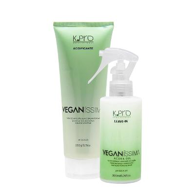 Kit K.Pro Veganíssima Acidificante e Acqua Oil Leave-in (2 produtos)